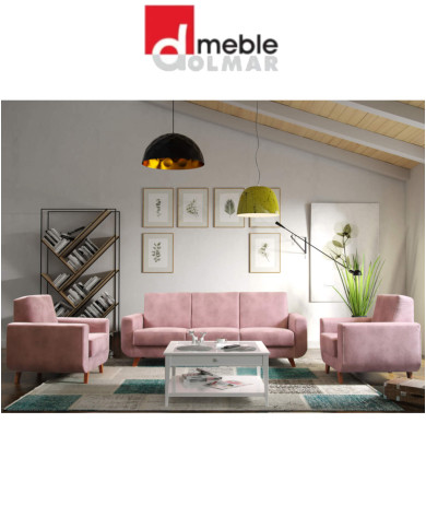 Wersalka Aramis 3 osobowa, pojemnik, funkcja spania, DOLMAR