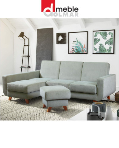 Narożnik Aramis, funkcja spania, pojemnik, DOLMAR