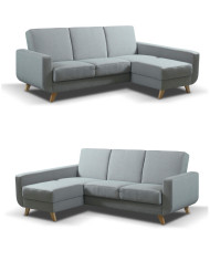 Narożnik Aramis, funkcja spania, pojemnik, DOLMAR