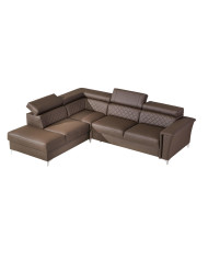 Narożnik Garry 1, funkcja spania, pojemnik, regulowane zagłówki, DOLMAR