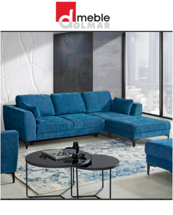 Narożnik Imperia, funkcja spania, pojemnik, DOLMAR