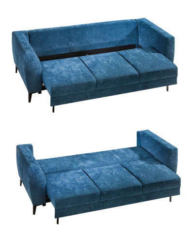 Kanapa Imperia, funkcja spania, pojemnik, DOLMAR