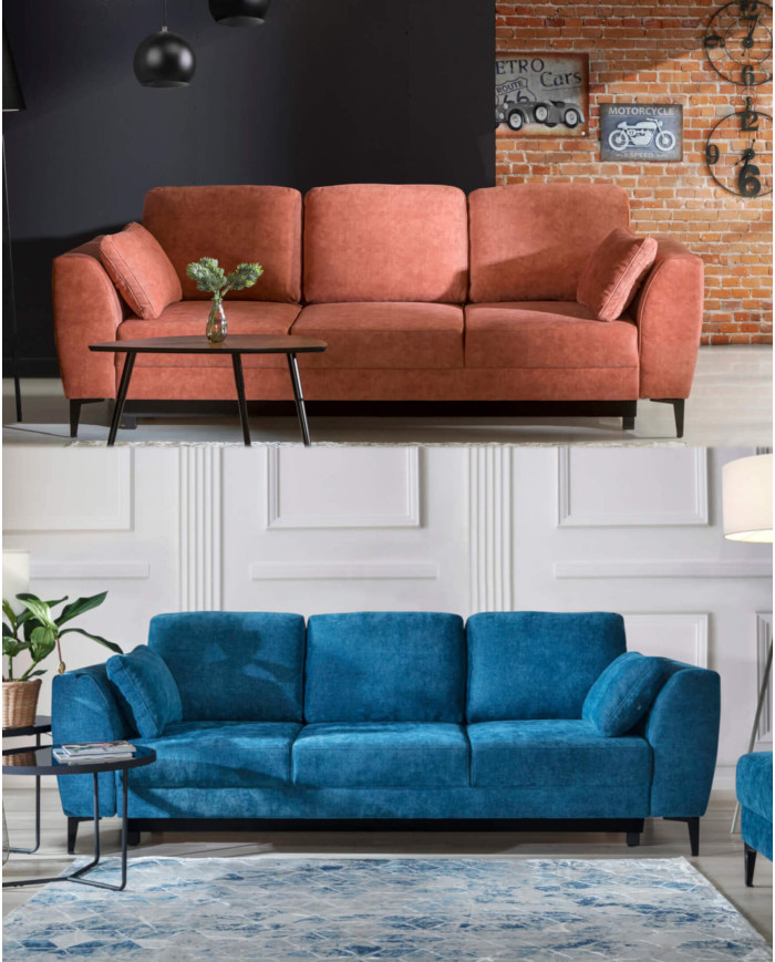 Kanapa Imperia, funkcja spania, pojemnik, DOLMAR