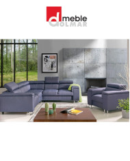 Narożnik Boston 2, funkcja spania, regulowane zagłówki, DOLMAR