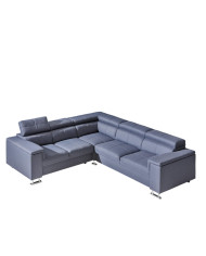 Narożnik Boston 2, funkcja spania, regulowane zagłówki, DOLMAR