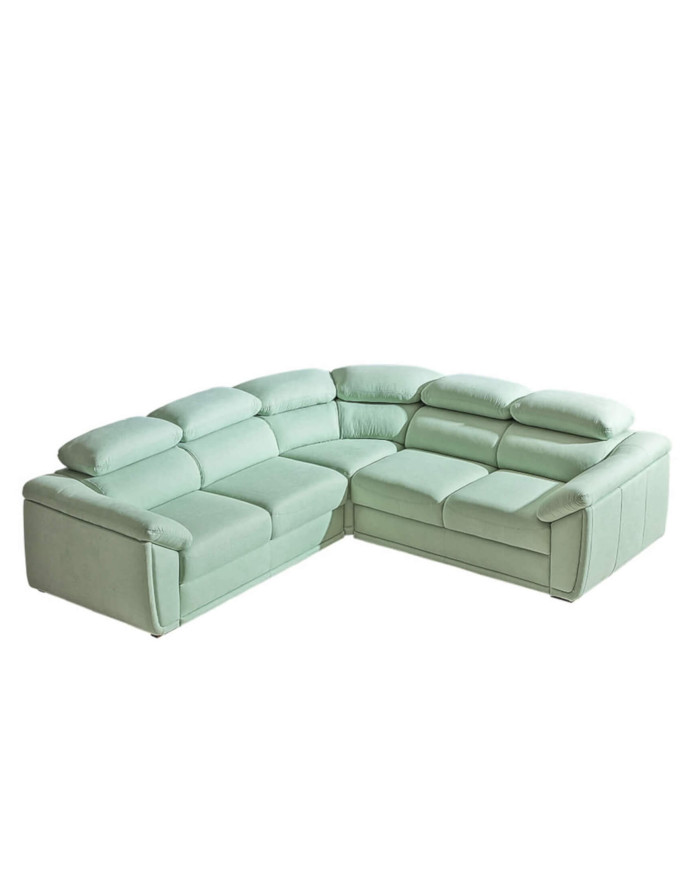 Narożnik Cadiz 3, funkcja spania, pojemnik, regulowane zagłówki, DOLMAR