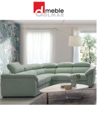 Narożnik Cadiz 3, funkcja spania, pojemnik, regulowane zagłówki, DOLMAR