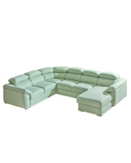 Narożnik Cadiz 2, funkcja spania, pojemnik, regulowane zagłówki, DOLMAR