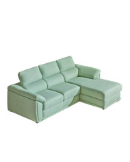 Narożnik Cadiz 1, funkcja spania, pojemnik, regulowane zagłówki, DOLMAR