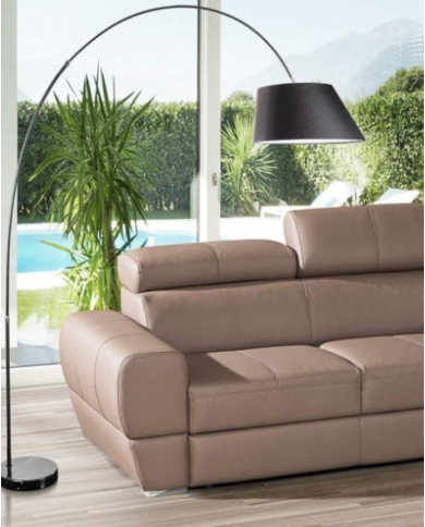 Narożnik Vento 1, 3/FB+OT/P, funkcja spania, pojemnik, regulowane zagłówki, DOLMAR