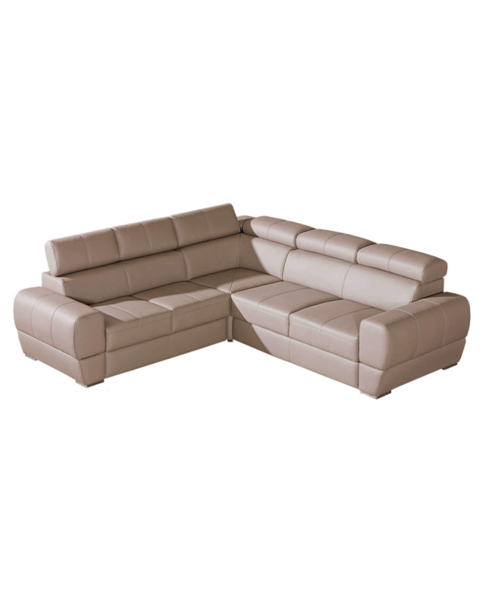 Narożnik Vento 2, 3/FB+E+2/PB, funkcja spania, pojemnik, regulowane zagłówki, DOLMAR