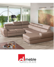 Narożnik Vento 3, 3/FB+E+2/G+OT/P, funkcja spania, pojemnik, wysuwane siedzisko, DOLMAR