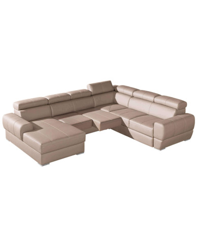 Narożnik Vento 3, 3/FB+E+2/G+OT/P, funkcja spania, pojemnik, wysuwane siedzisko, DOLMAR