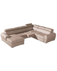 Narożnik Vento 3, 3/FB+E+2/G+OT/P, funkcja spania, pojemnik, wysuwane siedzisko, DOLMAR