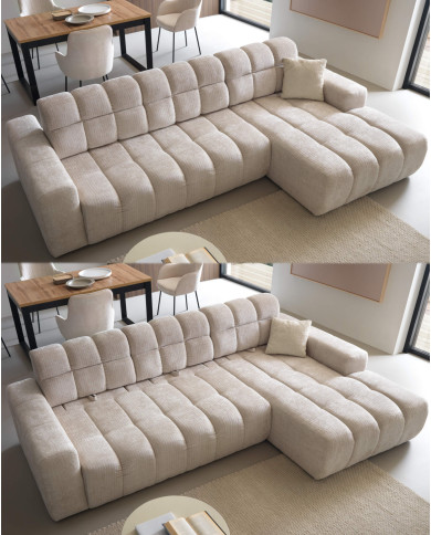 Narożnik Bello 2, przesuwane oparcia, DOLMAR