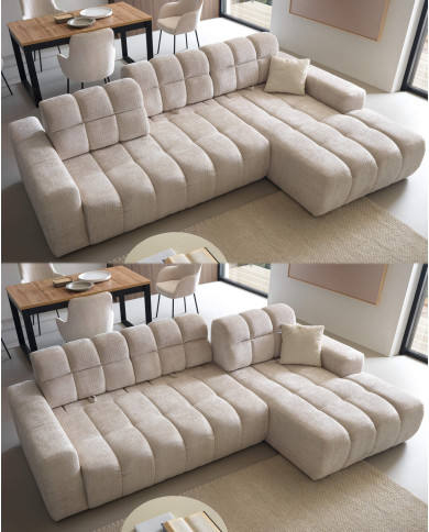 Narożnik Bello 2, przesuwane oparcia, DOLMAR