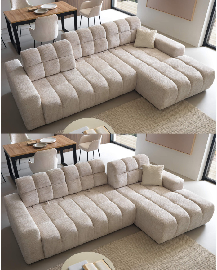 Narożnik Bello 2, przesuwane oparcia, DOLMAR