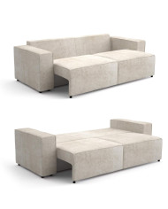 Kanapa Kubis, funkcja spania, pojemnik, DOLMAR