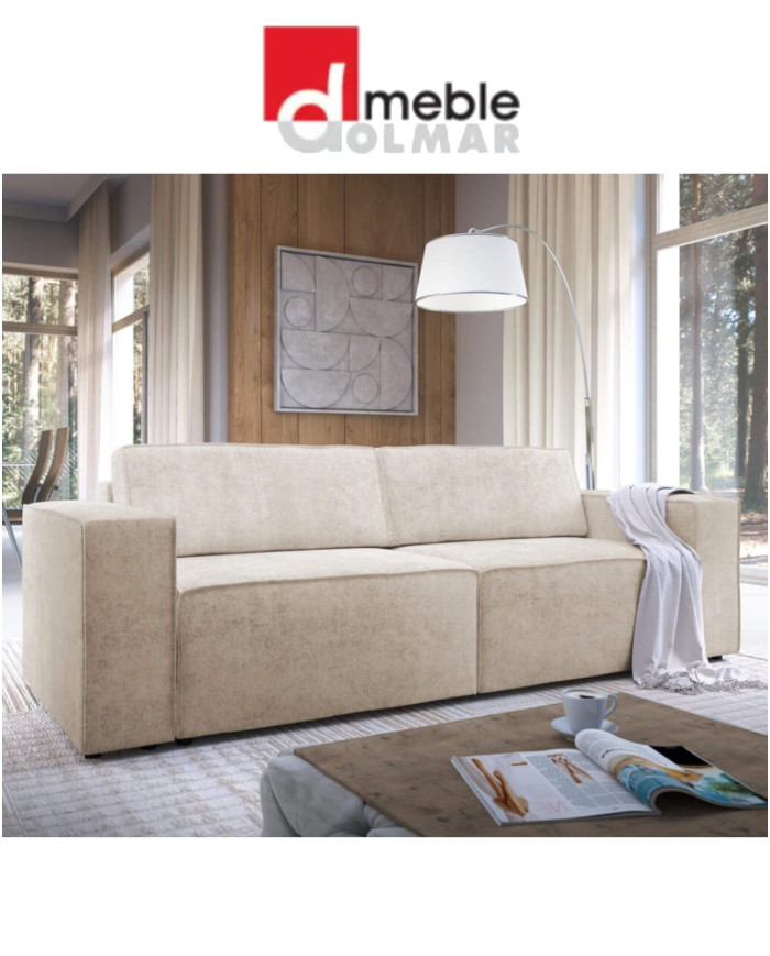 Kanapa Kubis, funkcja spania, pojemnik, DOLMAR