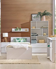 Komoda Arca AR5 z szufladami, biel arktyczna, DOLMAR