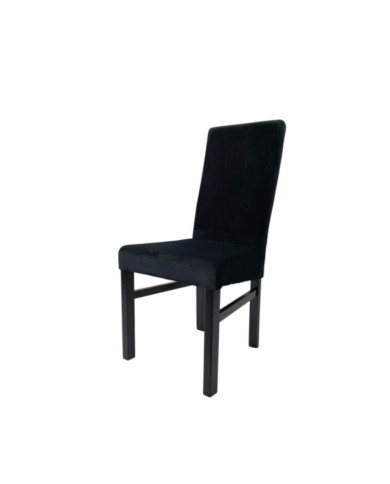 Krzesło Luna, drewniane, tapicerowane siedzisko i oparcie, Femix