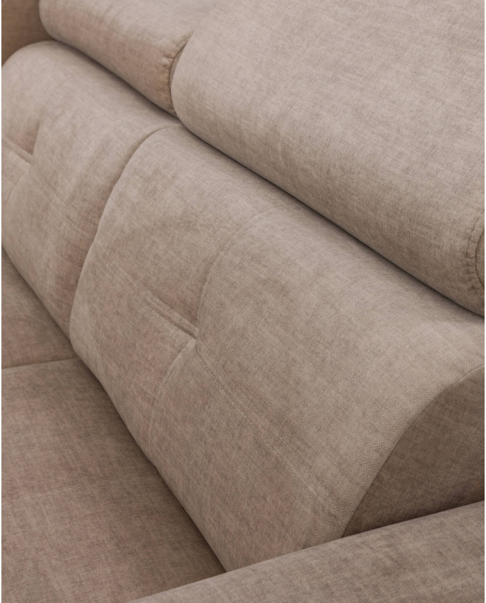 Narożnik Luis Lux, funkcja spania, pojemnik, regulowane zagłówki i podłokietniki, ROBE