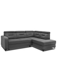 Narożnik Monte, funkcja spania, pojemnik, regulowane zagłówki, ROBE