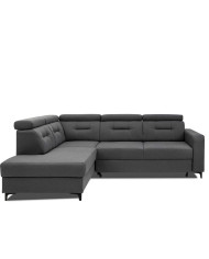 Narożnik Monte, funkcja spania, pojemnik, regulowane zagłówki, ROBE