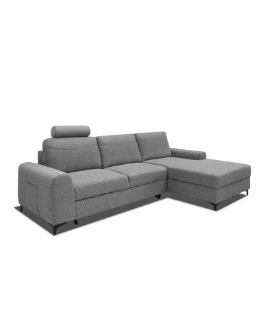 Narożnik Stilo, funkcja spania, pojemnik, przestawny zagłówek, kieszeń boczna, ROBE