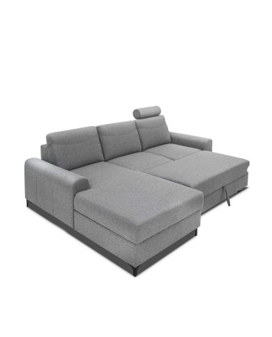 Narożnik Stilo, funkcja spania, pojemnik, przestawny zagłówek, kieszeń boczna, ROBE