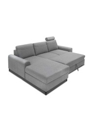 Narożnik Stilo, funkcja spania, pojemnik, przestawny zagłówek, kieszeń boczna, ROBE