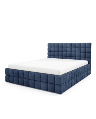 Łóżka tapicerowane Ardea 140x200, podnośnik, stelaż, pojemnik, Gruszka Meble