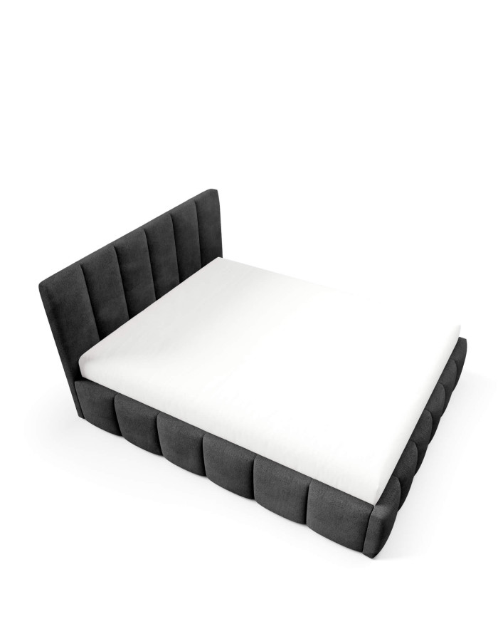 Łóżka tapicerowane Lunaro 180x200, podnośnik, stelaż, pojemnik, Gruszka Meble