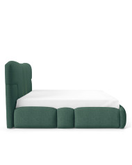 Łóżka tapicerowane Monti Led 120x200, oświetlenie, podnośnik, stelaż, pojemnik, Gruszka Meble