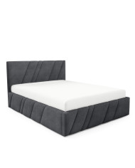 Łóżka tapicerowane Nest 180x200, podnośnik, stelaż, pojemnik, Gruszka Meble