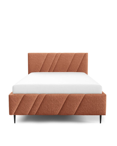 Łóżka tapicerowane Nest Leg 160x200, podnośnik, stelaż, pojemnik, Gruszka Meble