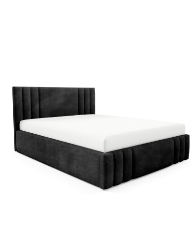 Łóżka tapicerowane Ribo 180x200, podnośnik, stelaż, pojemnik, Gruszka Meble