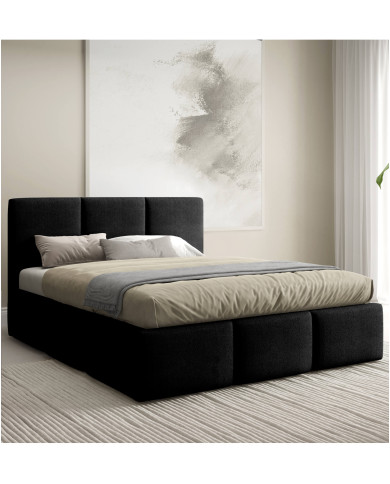 Łóżka tapicerowane Velora 180x200, podnośnik, stelaż, pojemnik, Gruszka Meble