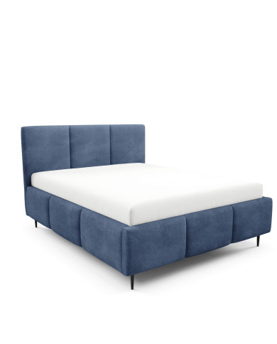 Łóżka tapicerowane Velora Leg 160x200, podnośnik, stelaż, pojemnik, Gruszka Meble