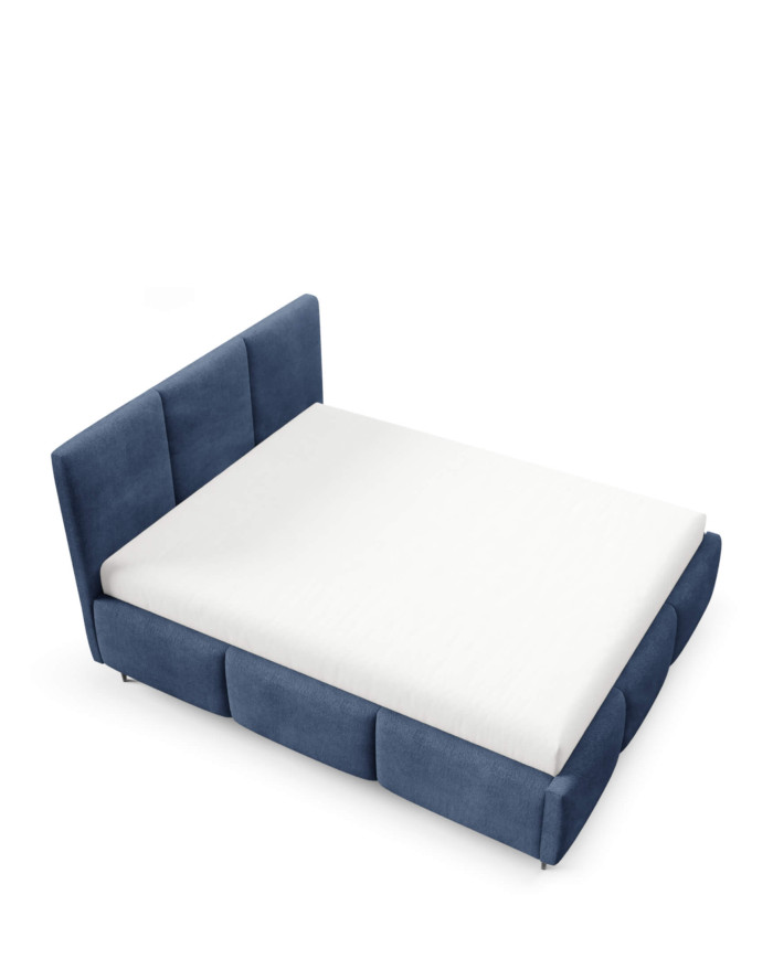Łóżka tapicerowane Velora Leg 180x200, podnośnik, stelaż, pojemnik, Gruszka Meble
