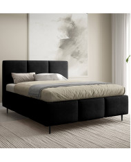 Łóżka tapicerowane Velora Leg 180x200, podnośnik, stelaż, pojemnik, Gruszka Meble