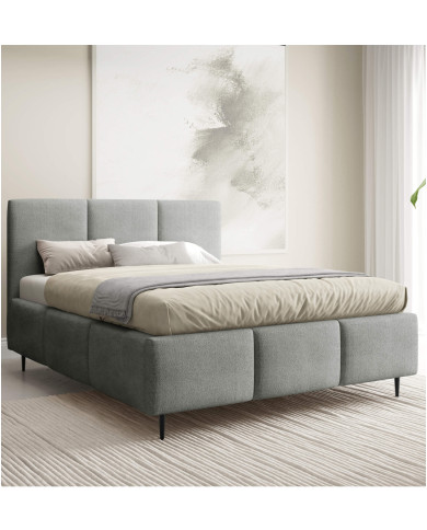 Łóżka tapicerowane Velora Leg 180x200, podnośnik, stelaż, pojemnik, Gruszka Meble