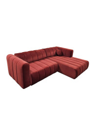 Narożnik Fumo, funkcja spania, pojemnik, Laski Meble