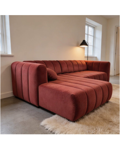 Narożnik Fumo, funkcja spania, pojemnik, Laski Meble