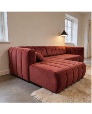 Narożnik Fumo, funkcja spania, pojemnik, Laski Meble