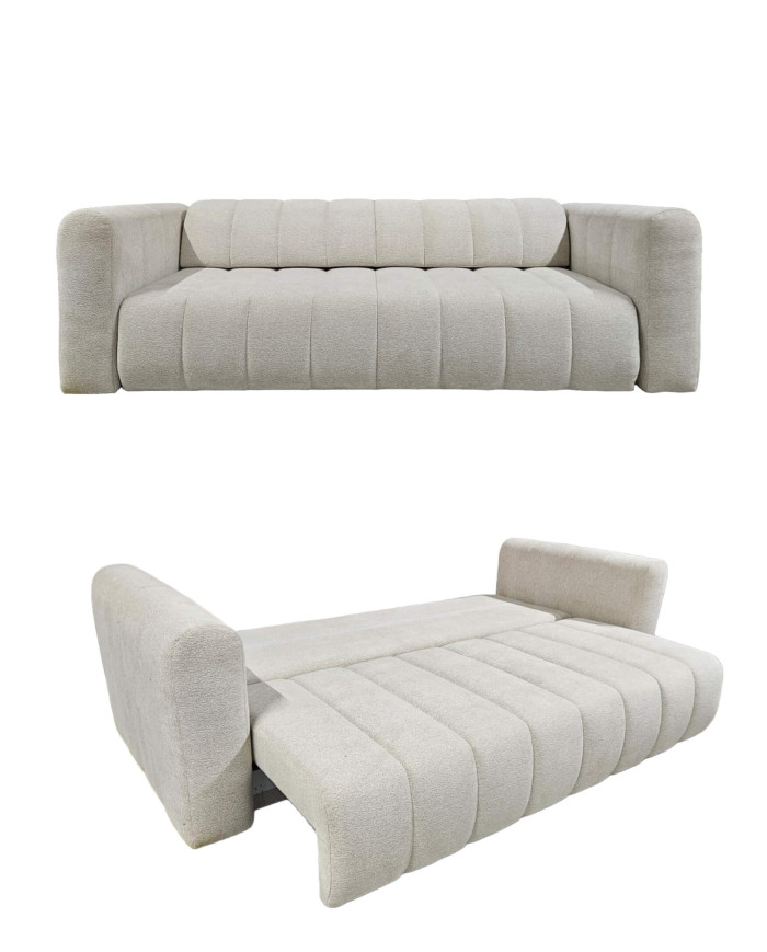 Sofa Fumo, funkcja spania, pojemnik, Laski Meble