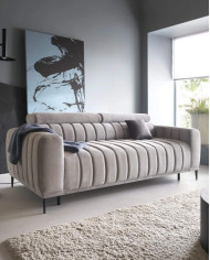 Sofa Gandi 120, włoska funkcja spania, materac, Wersal