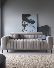 Sofa Gandi 160, włoska funkcja spania, materac, Wersal