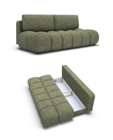 Sofa Moko, funkcja spania, pojemnik, Laski Meble