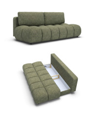 Sofa Moko, funkcja spania, pojemnik, Laski Meble